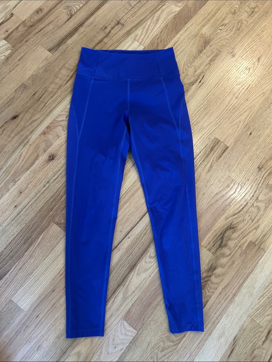 girlfriend collective Pants - girlfriend collective cobalt blue leggings - women’s medium
